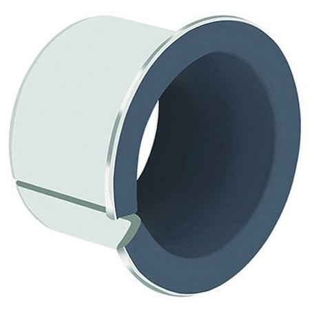 Ggb Bearings Sleeve Bearing, 1 in. Nominal Bore, 1-1/8 in. Nominal Outside Diameter, 1 in. Length Thru Bore 16FDU16